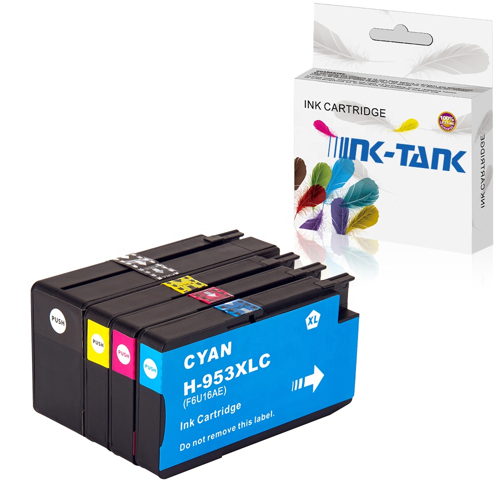 INK-TANK 603XL 604XL 953XL 952XL 963XL 955XL 728 912XL 712XL Cartouche Premium Compatible Inkjet Ink Cartridge for Printer