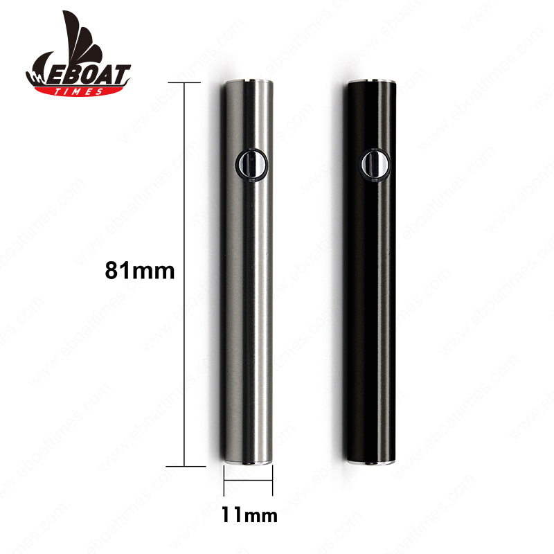 Изготовленным на заказ логосом S18-USB картриджа cbd для батареи для подогрева 380 мА/ч, cbd батарея с портом USB