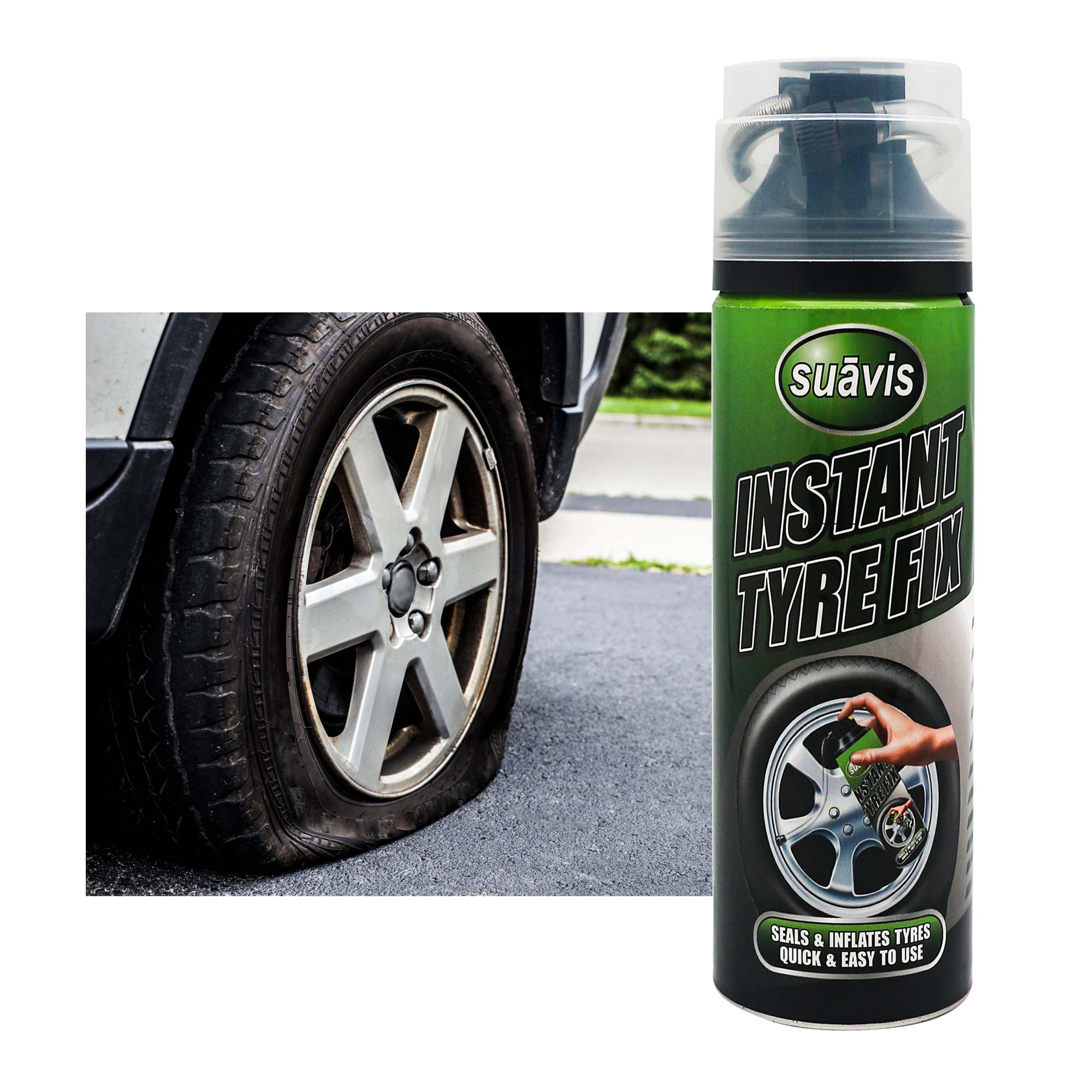 High Quality car tubeless puncture repair kits bike slime tire sealer inflator