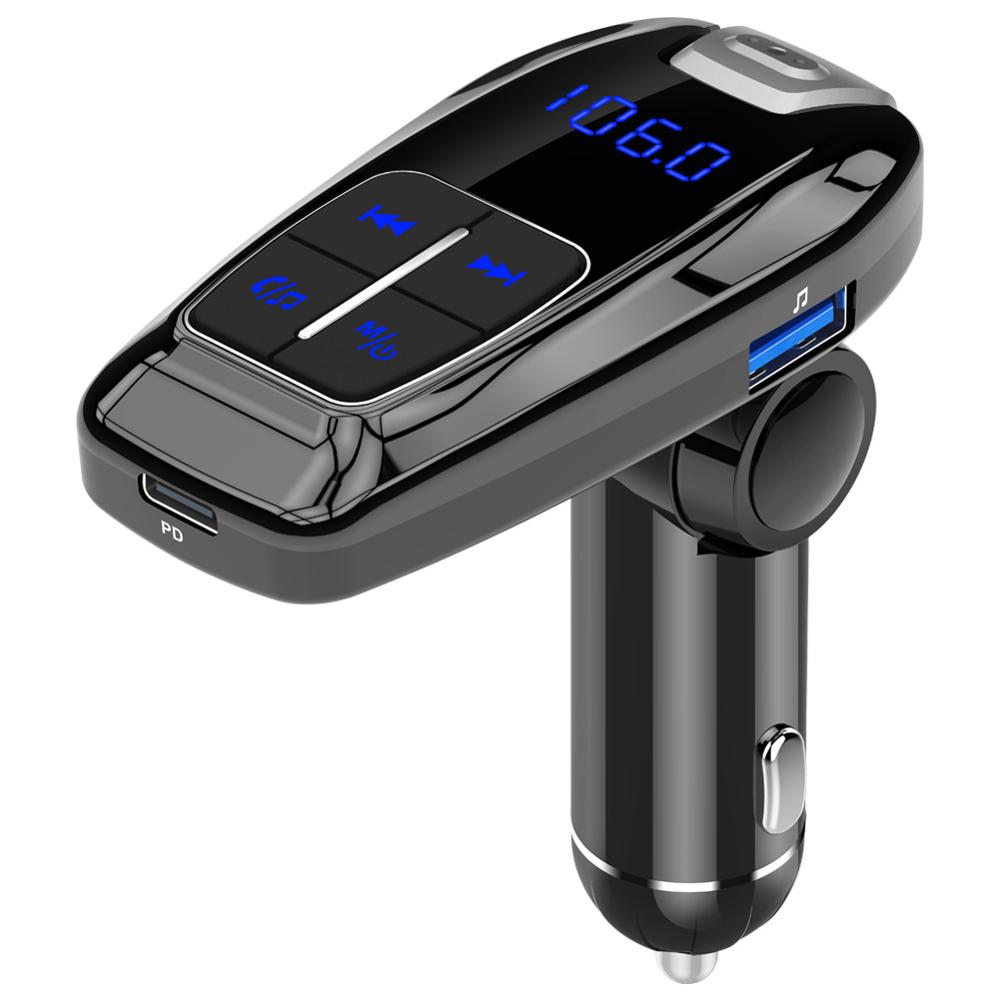 Bluetooth Автомобильный MP3-плеер fm-передатчик для смартфона