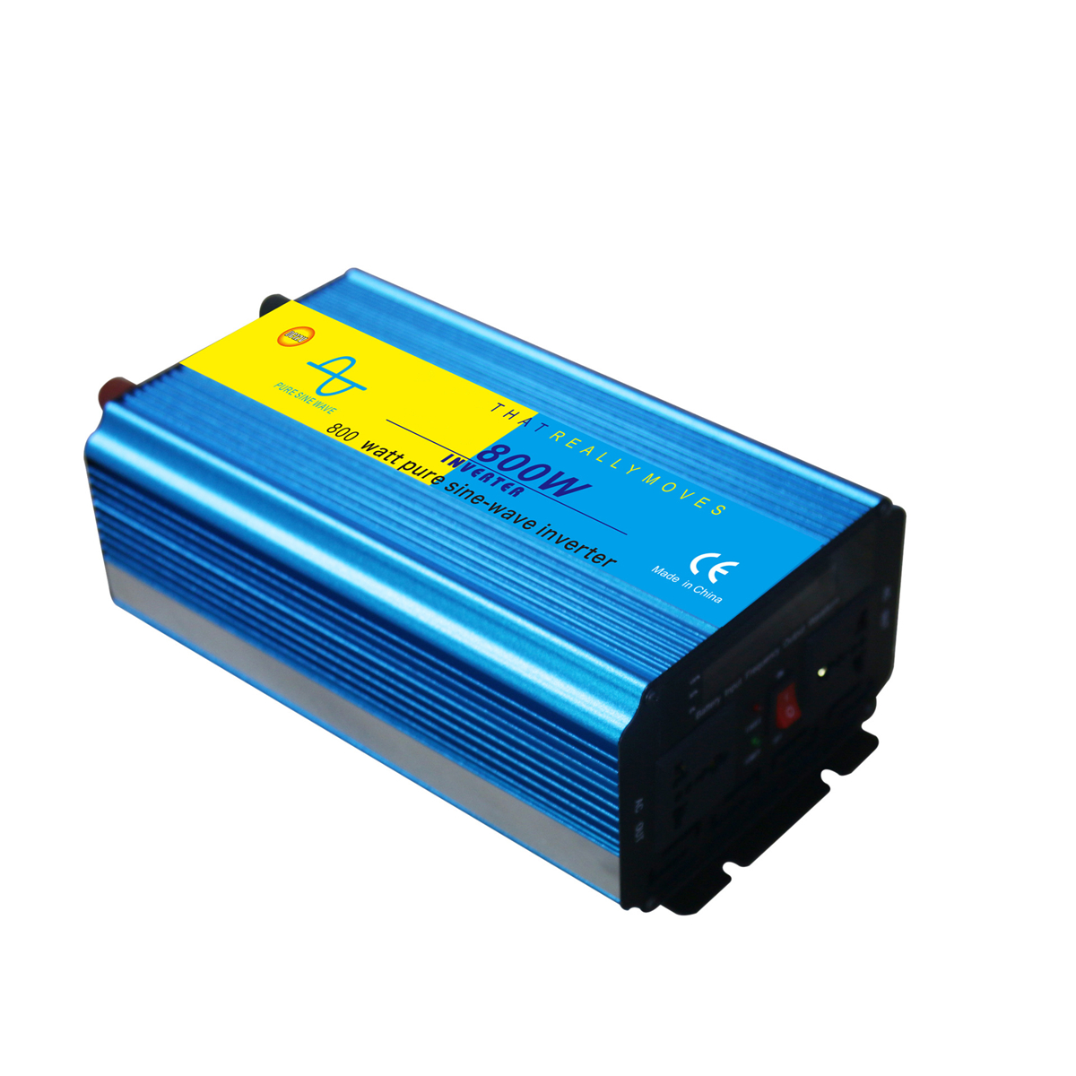 800W Pure Sine Wave Inverter 12V DC to AC Power Inverter