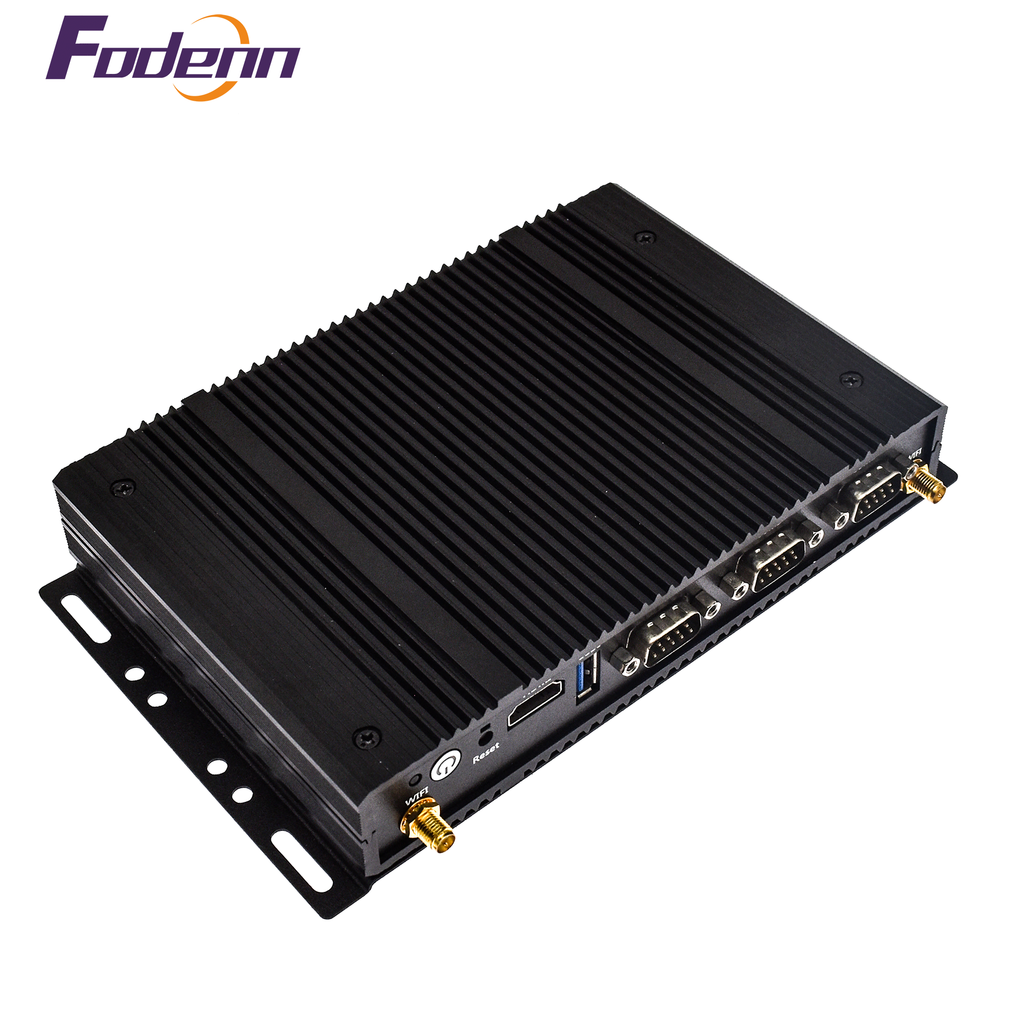 Fodenn IPC-AC200 Intel J1900 Процессор встроенный компьютер промышленного безвентиляторный мини-ПК