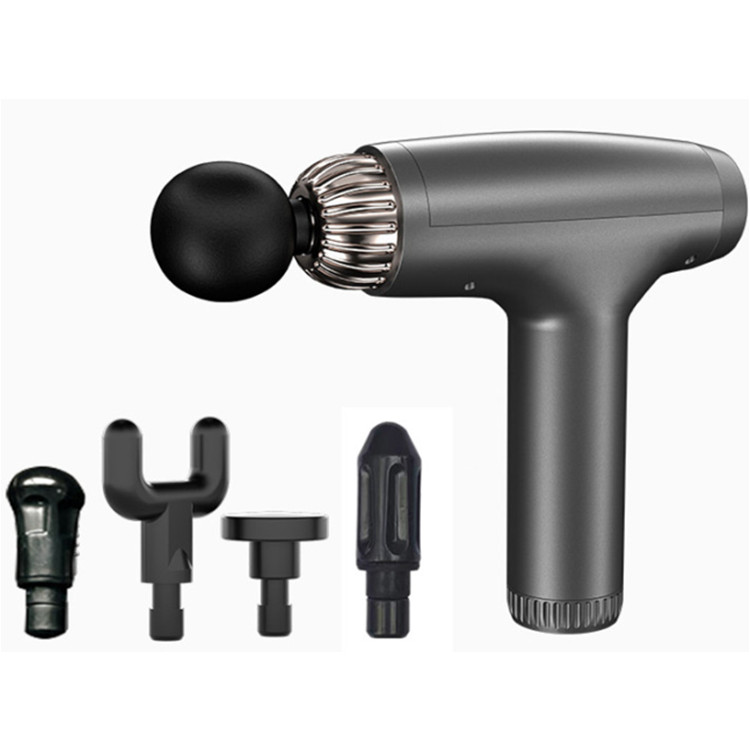 Pistolet De Massag 30 Speed Handheld Deep Tissue Percussion Vibrat Rechargeable Led Touch Muscle Pistool Mini Fascia Massage Gun