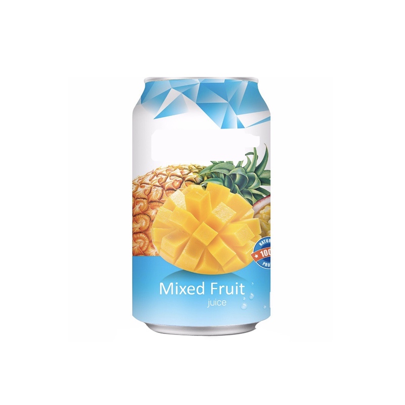 Fruit Flavor Instant Soft Drink 330ml strawberry juice Aluminum Can