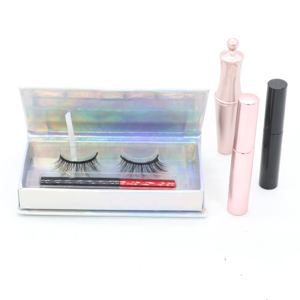Siberian Mink Strip magnetic eyeliner and lashes magnetic eyelashes top quality magnetic lashes customize logo