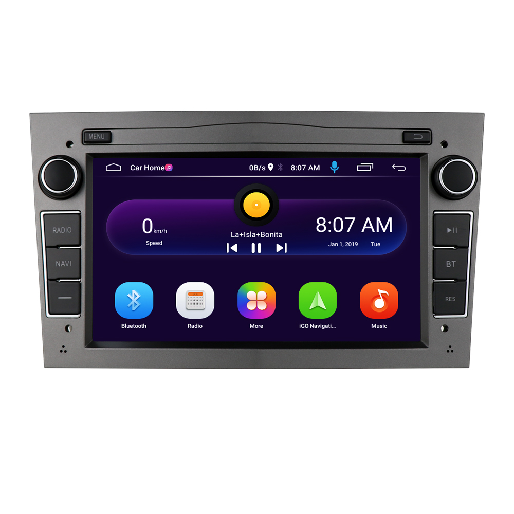 Автомобильный GPS-навигатор, стерео-система на Android 10, 7 дюймов, 1 + 16 ГБ, для Opel Corsa d Combo, Meriva, Zafira, Signum, Vectra, antara, astra h