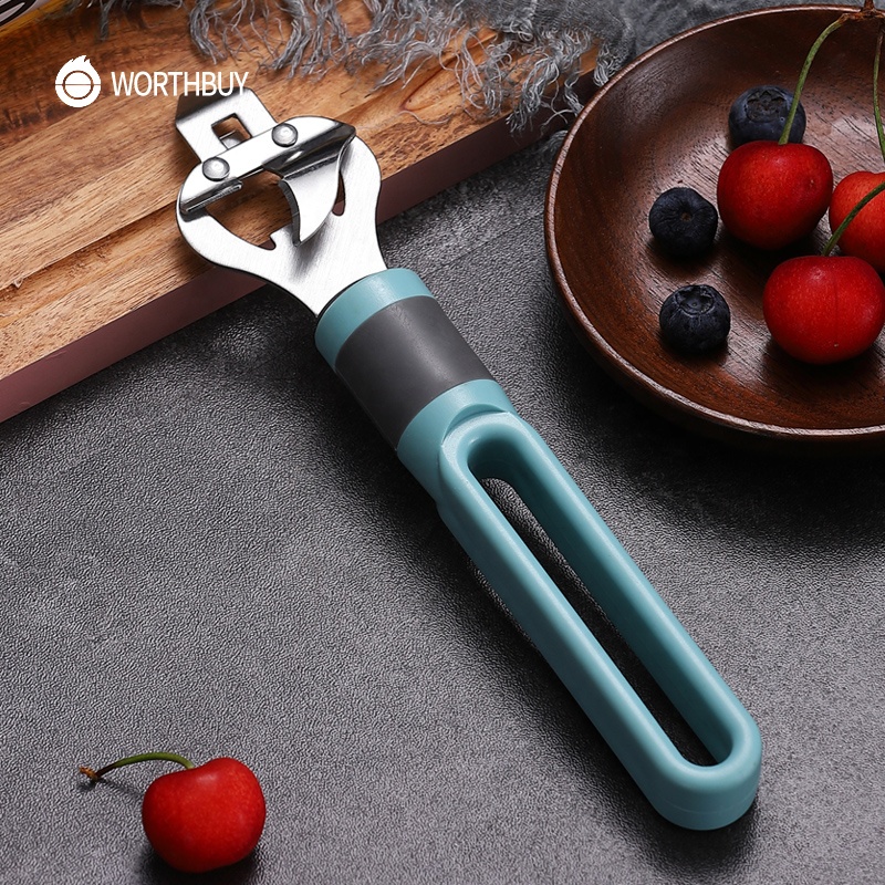 WORTHBUY, лидер продаж, заводская цена, пивной нож, многофункциональный персонализированный нож из нержавеющей стали для открывания пивных бутылок, консервный нож