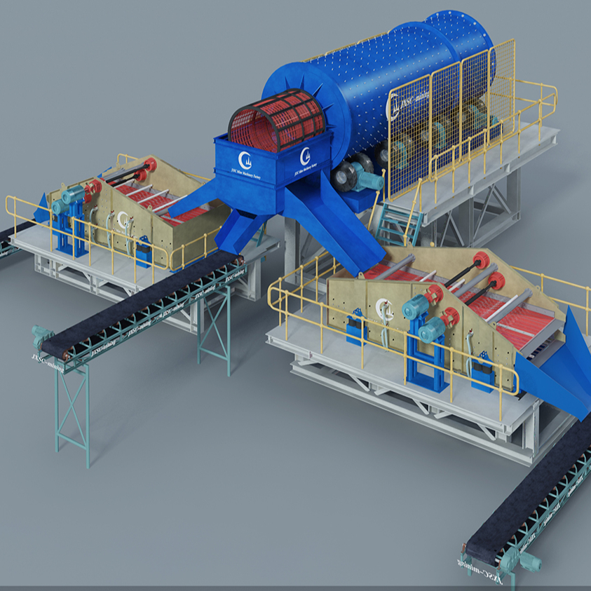 Africa Diamond Gold Beneficiation Plant Mining Equipment