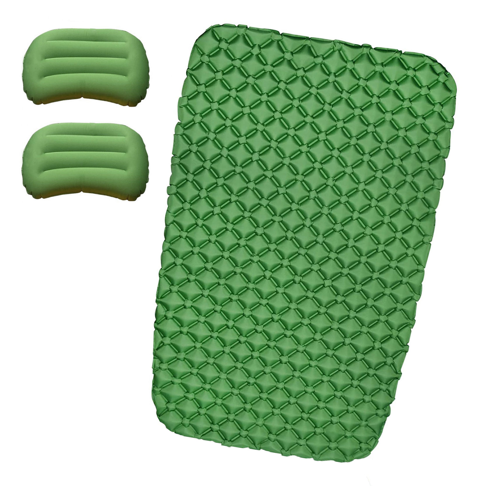 2 Person Double Ultralight Portable Roll-Up Double Sleeping Pad for Tents, Car Camping,Hiking
