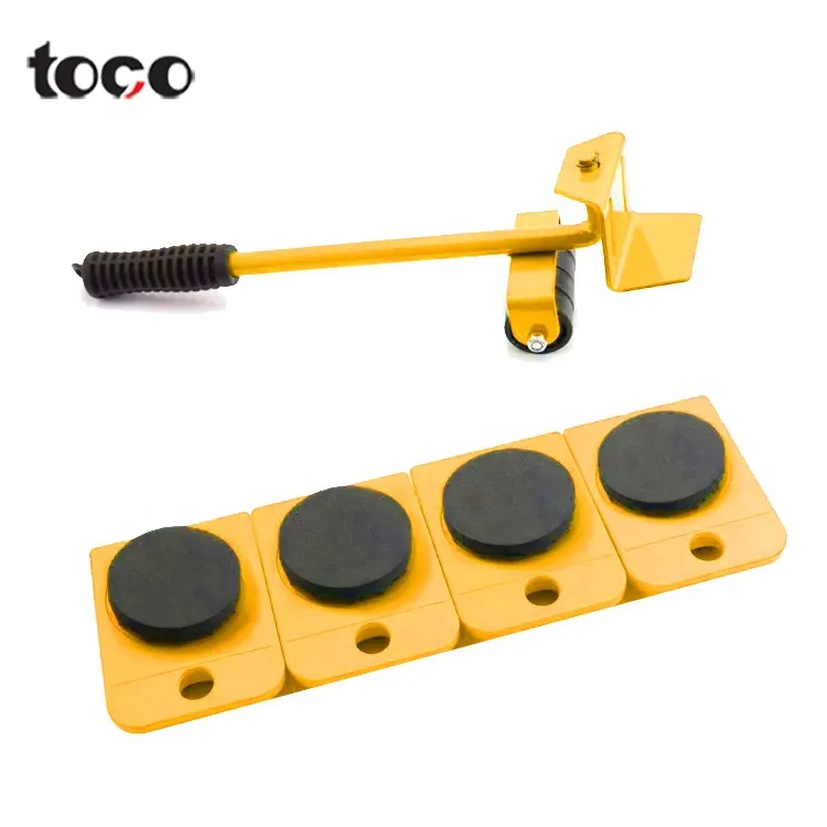 TOCO Furniture Lifter Easy Moving Sliders 5 Packs Mover Tool Set Heavy Furniture Appliance appliance moving lifter