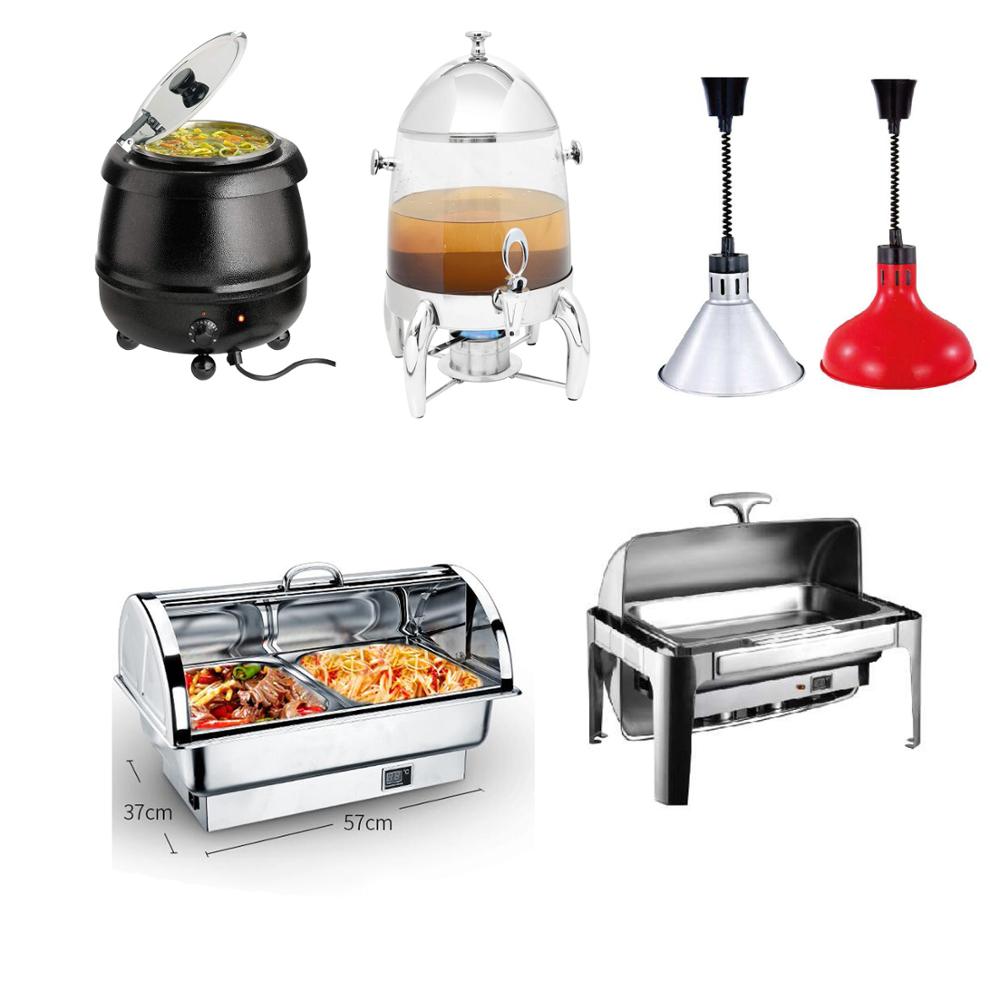 9L Electric Heating Chafing Dish Buffet Food Warmer