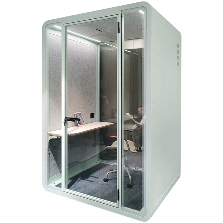 Acoustic meeting pods silent booth for office room