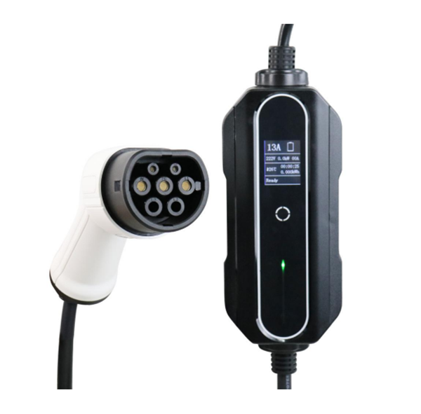 Level 2 Portable EV Charger Type 1 Smart Electric Vehicle Charger Pile J1772 Plug 220V-250V
