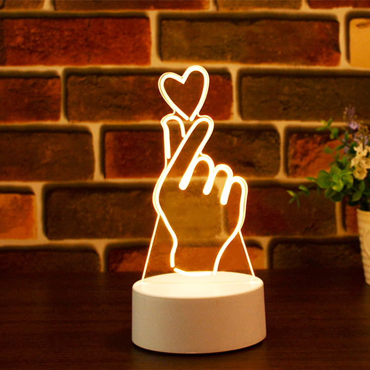 Wholesale 3d Effect Desk Lamp Kids 3d Night Light Led Table Lamp With Switch Button For Kids