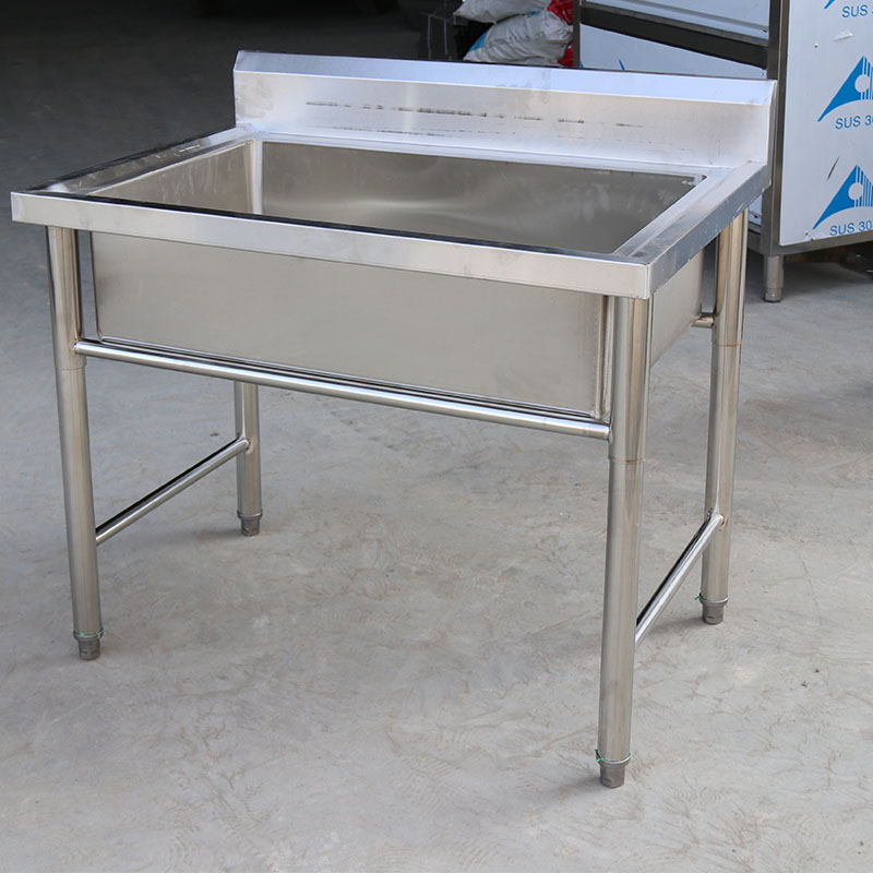 Factory Wholesale Cheap Commercial restaurant stainless steel single bowl kitchen sink