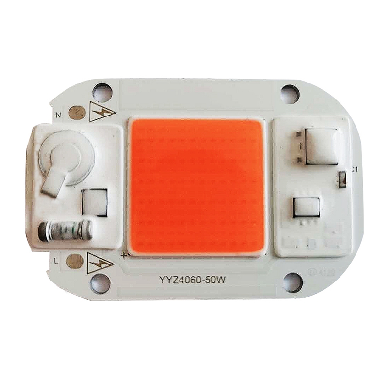 2020 Горячее предложение дизайн 220V 50W 4060 полный спектр завод Led Cob сельскохозяйственная лампа чип