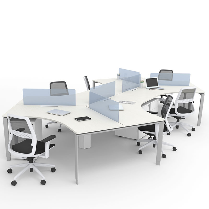 Office Furniture Executive Office Desk With Computer Ergonomic Chair Office Workstation Partitions Wooden Tables