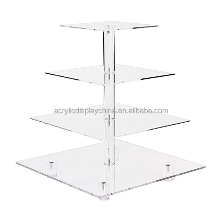 High transparent acrylic make this europe stylish cake stand,ideally for various events such as wedding , engagement , birthday