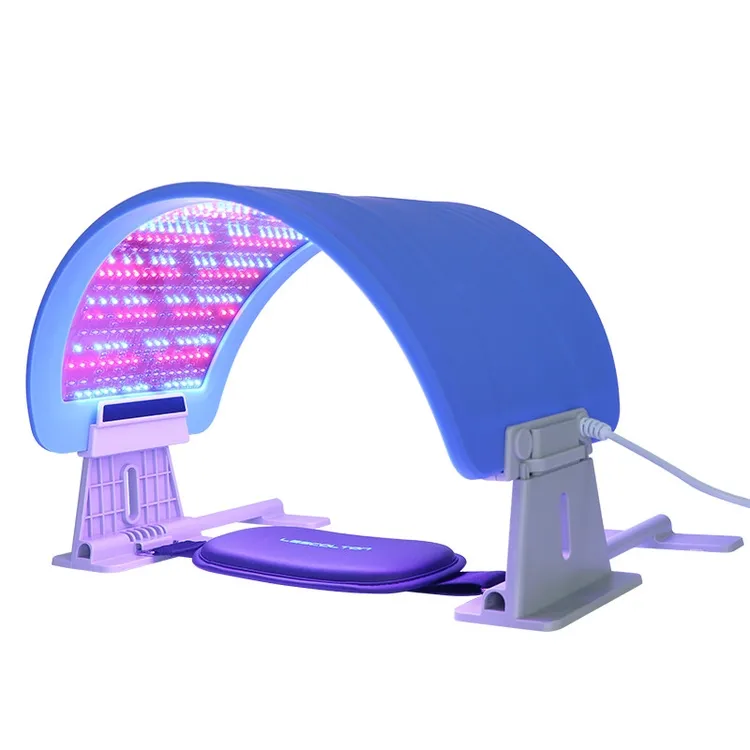 Foldable professional 7 color pdt led light therapy equipment 05 maquina de terapia de luz portatil