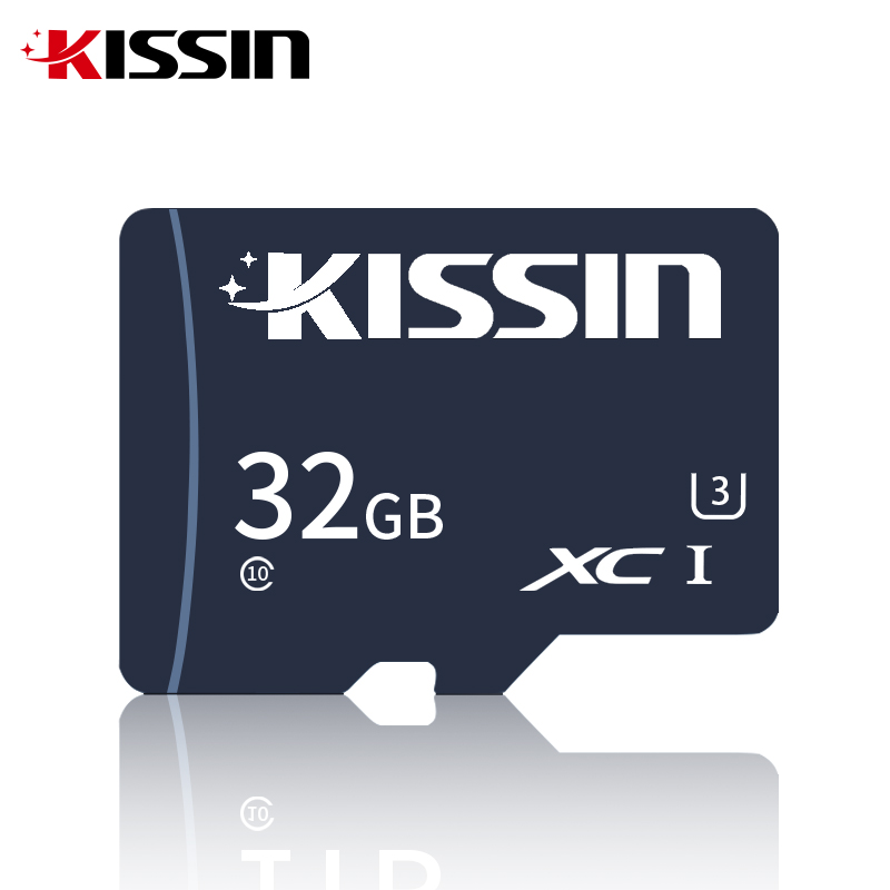 KISSIN 100% аутентичная оптовая продажа 64 Гб 128 ГБ 256 ГБ флэш-карты памяти Micro TF SD класс 10 U3 A1 карта памяти Micro SD 32 ГБ