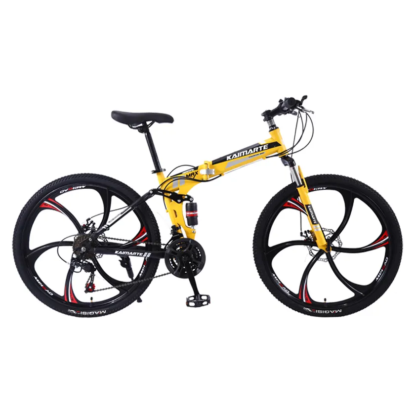 China Factory Hot Sale 26inch Folding Bike 21/24/27/30 Speed Folding Bicycle Popular Foldable Cycle For Adult