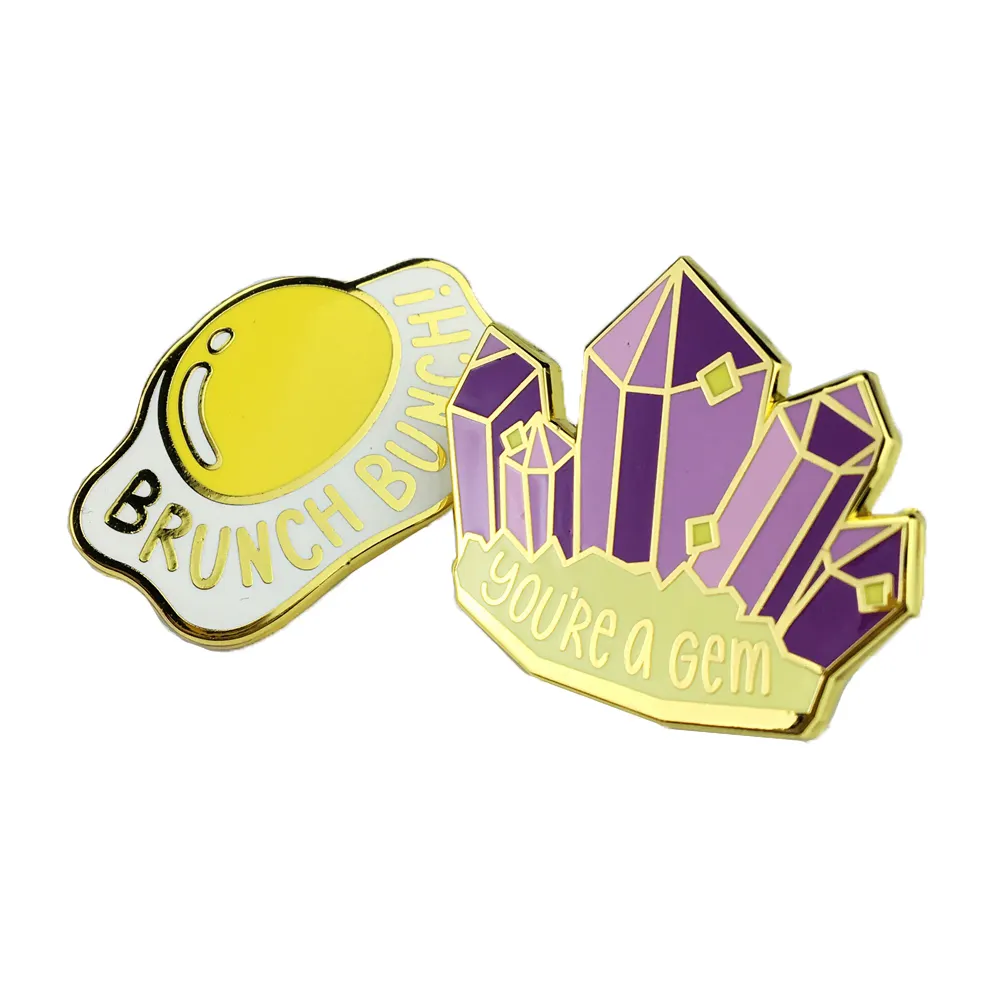 design custom fashion metal logo lapel hard rainbow enamel pin pins manufacture