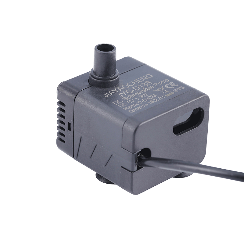 JIAYAOCHENG JYC-D138 Popular DC Water Pump 1500L/H Submersed Diaphragm Vacuum Pump for Submerged Machining Customizable DC Power