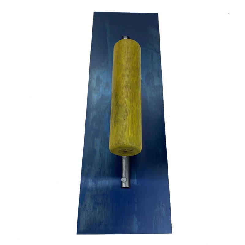 Wholesale Hot Selling 30cm Super Long Stainless Steel Blue Plaster Trowel
