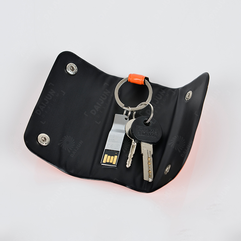Promotion fashion wallet key holder bag pvc custom key chain wallet