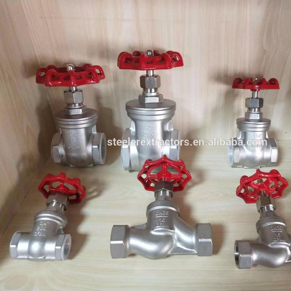 SS304 BSPP BSPT NPT резьбовой запорный клапан, шаровой клапан