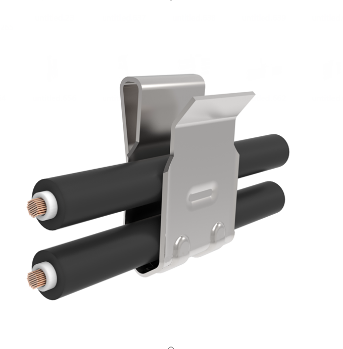 Pv Mounting System Solar Cable Clip Brand New Metal Solar Cable Clip