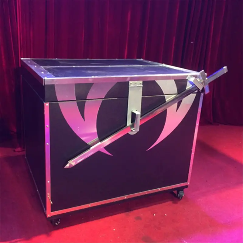Large Stage Illusions Conjure up a human box magic equipment magic prop