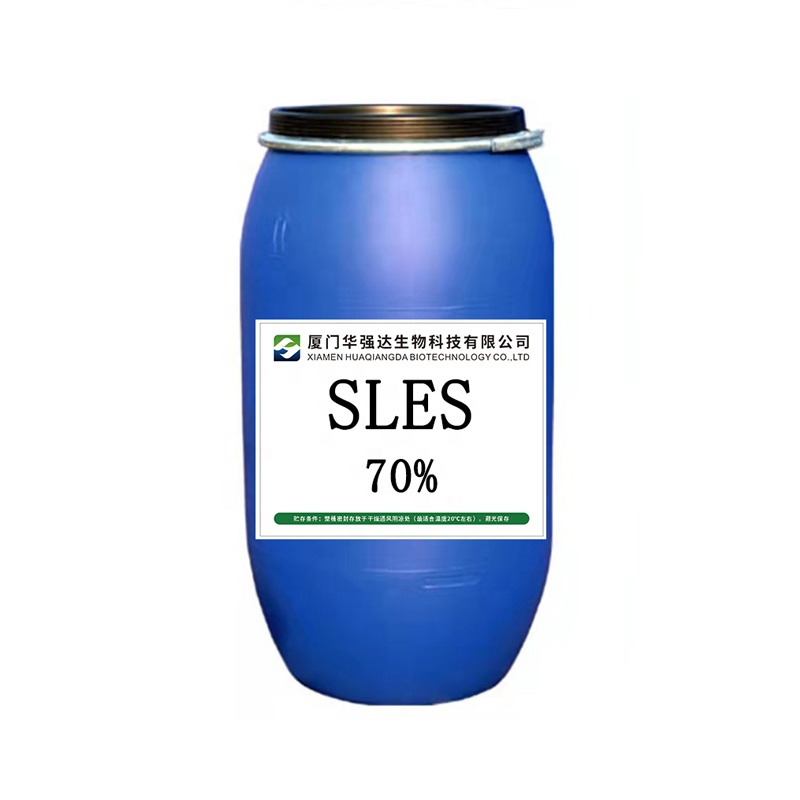 Detergent Materials Sodium Lauryl Ether Sulfate SLES 70% CAS 68585-34-2 Texapon N70