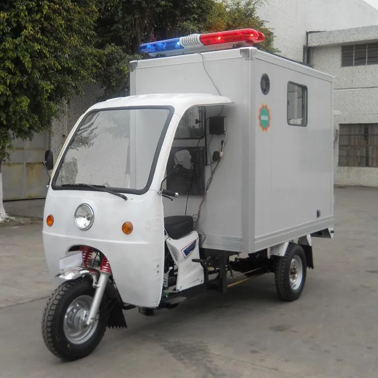 Cheap medical  tricycle ambulance with ambulance stretcher