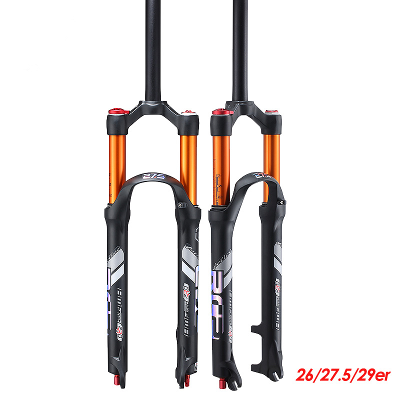MTB Bicycle Front Fork Supension Fork Air 26/27.5/ 29er Inch Mountain Bike 32 RL100mm Fork For Bicycle Accessories
