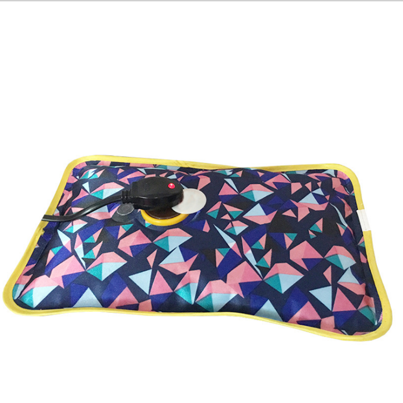 Rechargeable heat pad hot water bag with animal plush cover hand warmer