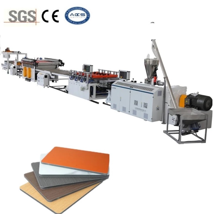 PVC WPC foam wall board making machine upvc foaming wall board machinery