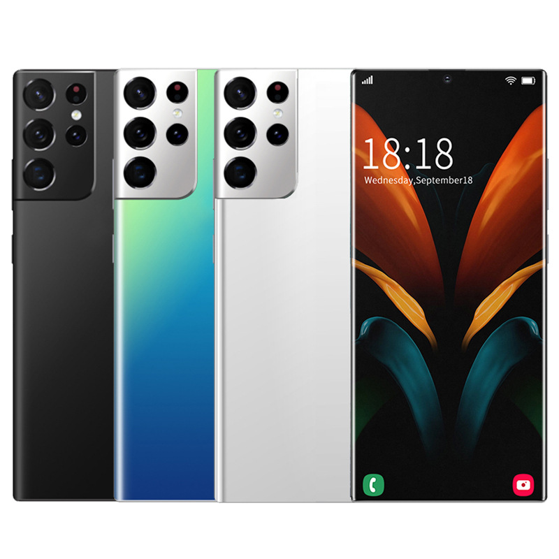 Смартфон S21ultra, 6,8 дюйма, 12 + 512 ГБ, две SIM-карты, 6800 мАч