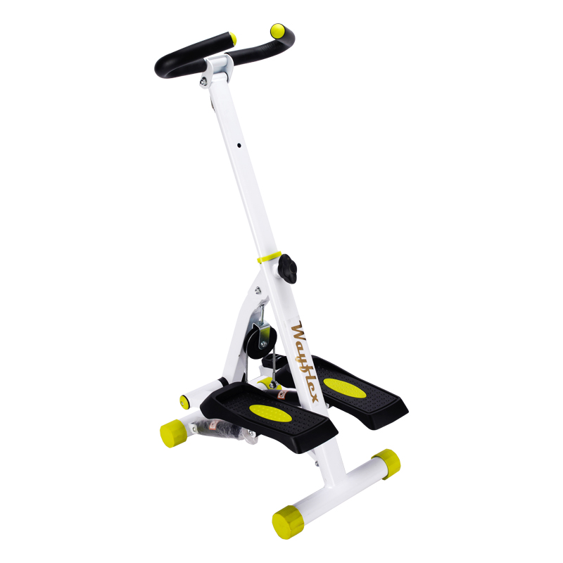 Multi-Fuction stepper for Exercise workout adjustable stair step machine for home use with resistance hands and LCD Monitor