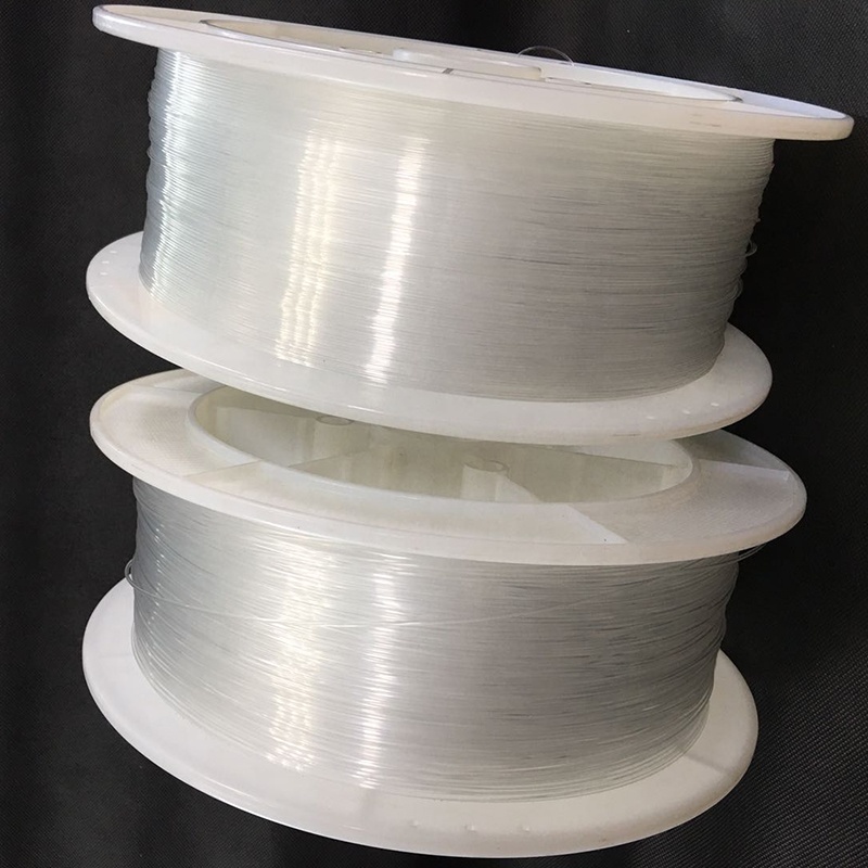 Low attenuation 0.75mm 1mm 1.5mm cutting straightening sparkle plastic optic fiber pof for pendant star fiber light