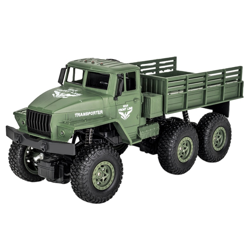 JJRC Q68 транспортер 7 внедорожник Радиоуправляемый автомобиль 1:18 военный грузовик 4x4 автомобили игрушечная многонаправленная операционная система 4WD автомобиль игрушка
