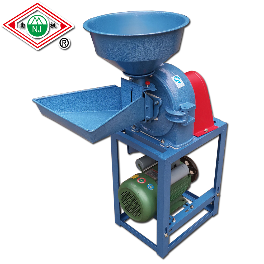 180kg / h Maize Grinding Machine / Small Corn Mill Grinder For Sale / Chicken Feed Grain Corn Crusher Machine