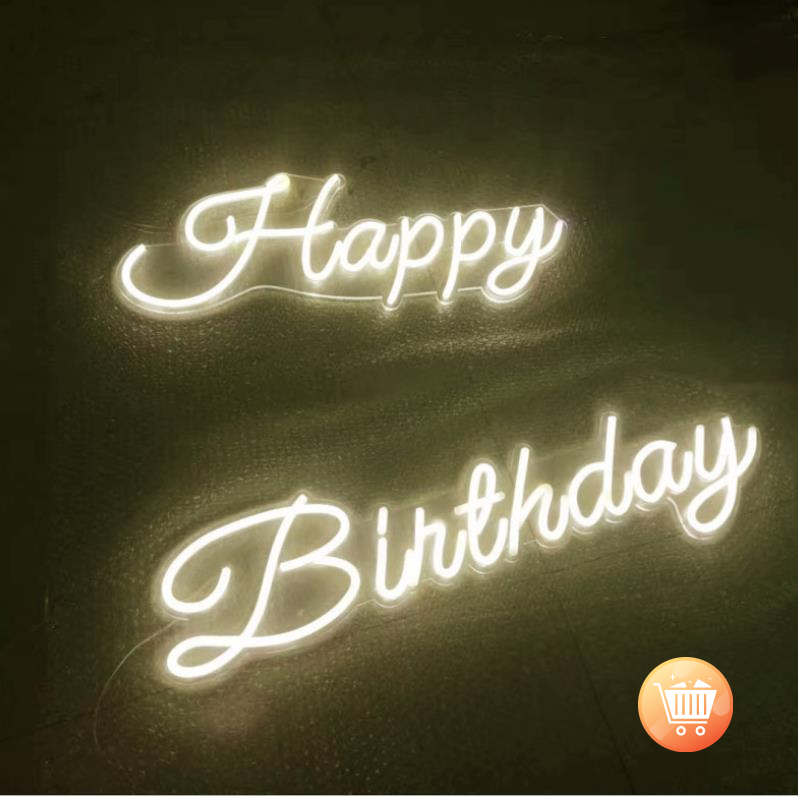 Home Decoration Christmas Wedding Happy Birthday Spell Your Words Neon Number Letter Sign Led Light Lamp