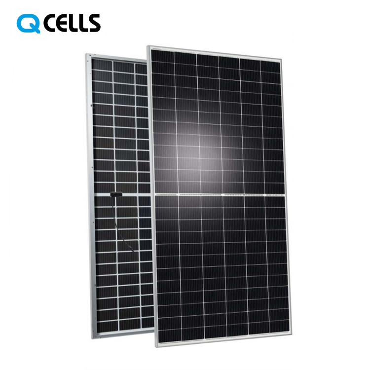 HANWHA Q. Пиковое DUO L-G8 половина-сотовый двусторонние с двойным стеклом подойдет как для повседневной носки, так 440W 435W 430W 425W 420W q клетки hanwha панели солнечных батарей