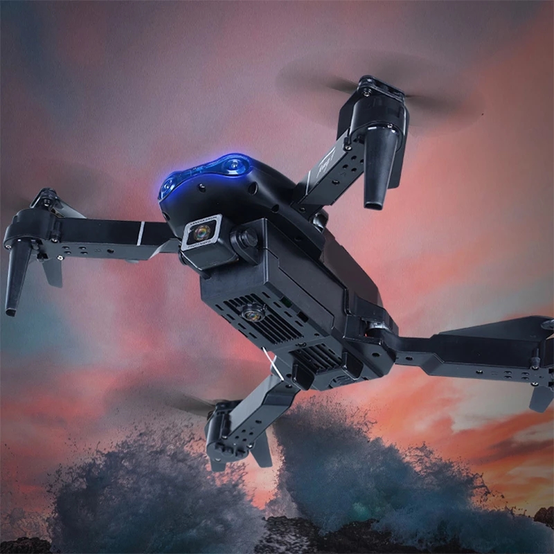 E99 радиоуправляемые Дроны с камерой 720P или 4K Wifi FPV позиционирование оптического потока 20 минут полета складной Дрон