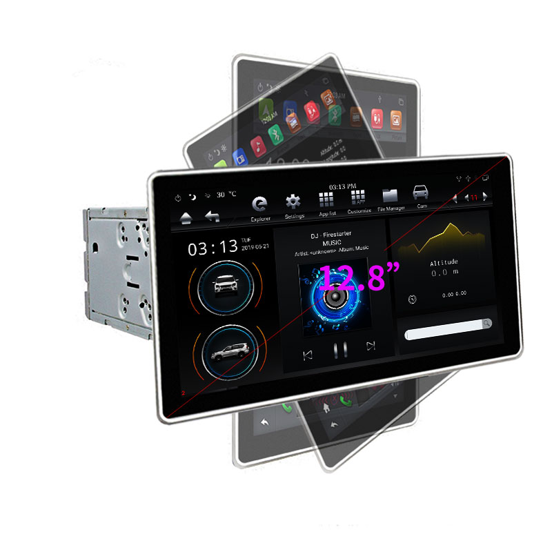 KLYDE KD-12501 Лидер продаж Android 9,0 PX6 Подержанная машина автомобильный dvd плеер поддержка голосового управления Универсальное автомобильное радио