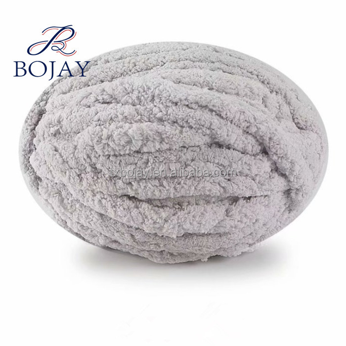 Bojay Baby Blanket Yarn DIY Chenille Yarn For Crochet Knitting And Crafting 2CM 3CM Chunky Chenille Yarn