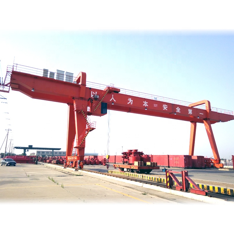 Heavy Duty European Standard 100 ton Double Girder Cantilever Gantry Crane Price