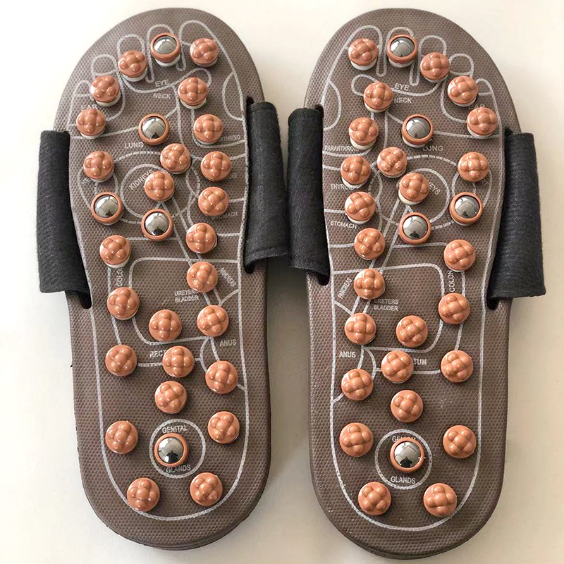 Acupuncture Therapy Massager Shoes For Foot Acupoint Activating Reflexology feet massage slippers