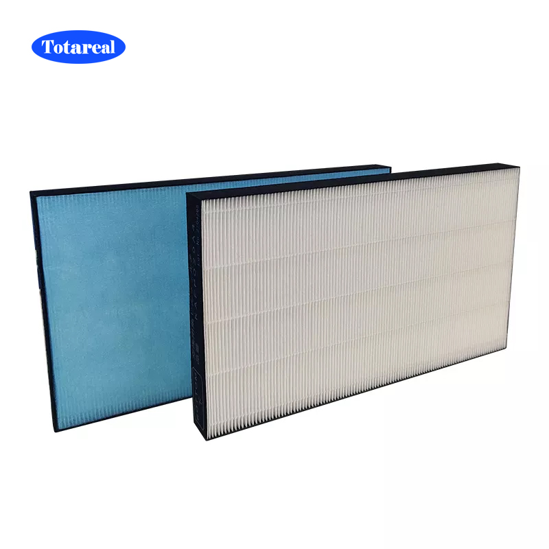 HEPA H10/H11/H12/H13/H14/ Non сплетенный бумажный воздушный фильтр рамки Sharp FZ-F50HFE FZ-A80SFE FZ-D60HFE